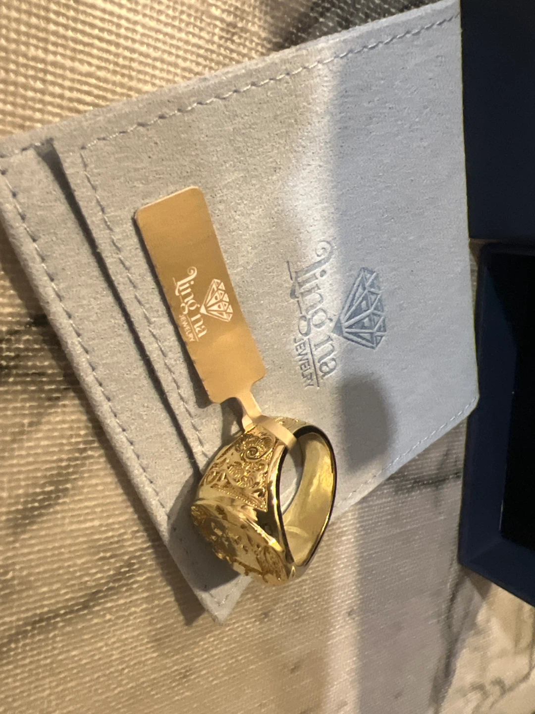 Lingina Jewellery Gold Ring - photo 2