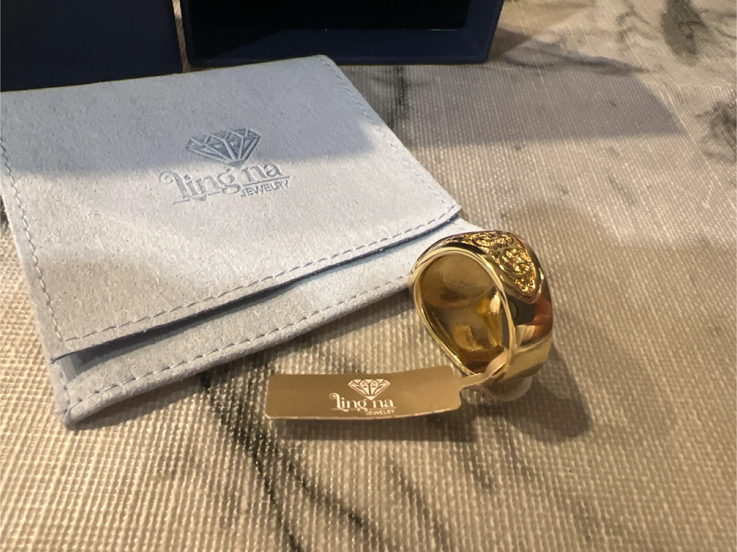 Lingina Jewellery Gold Ring - photo 3