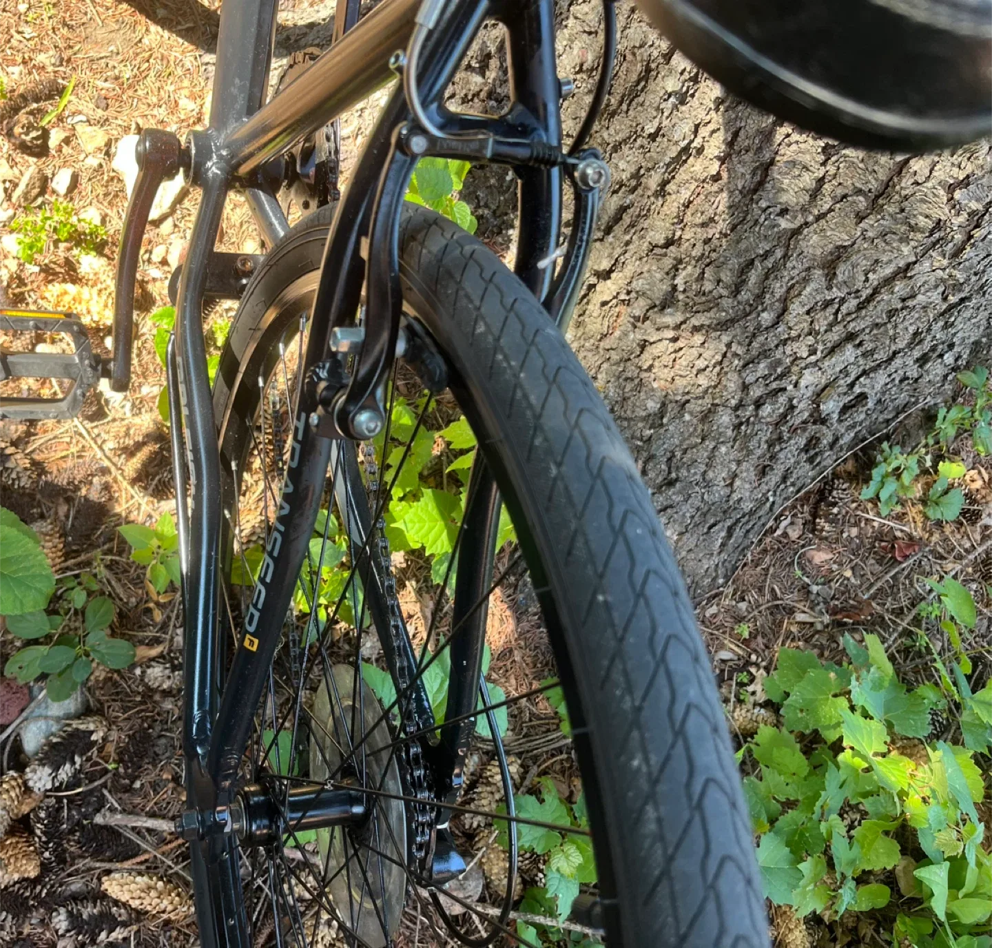 Raleigh Transfer Bike - Black- 28.5 -700C image indicator(2)