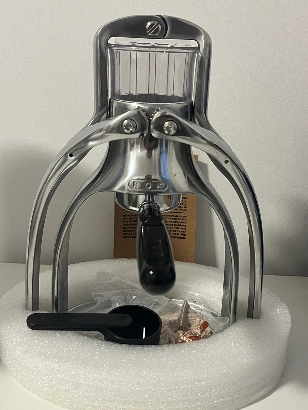 ROK Hand Press Espresso Maker for coffee lovers thumbnail