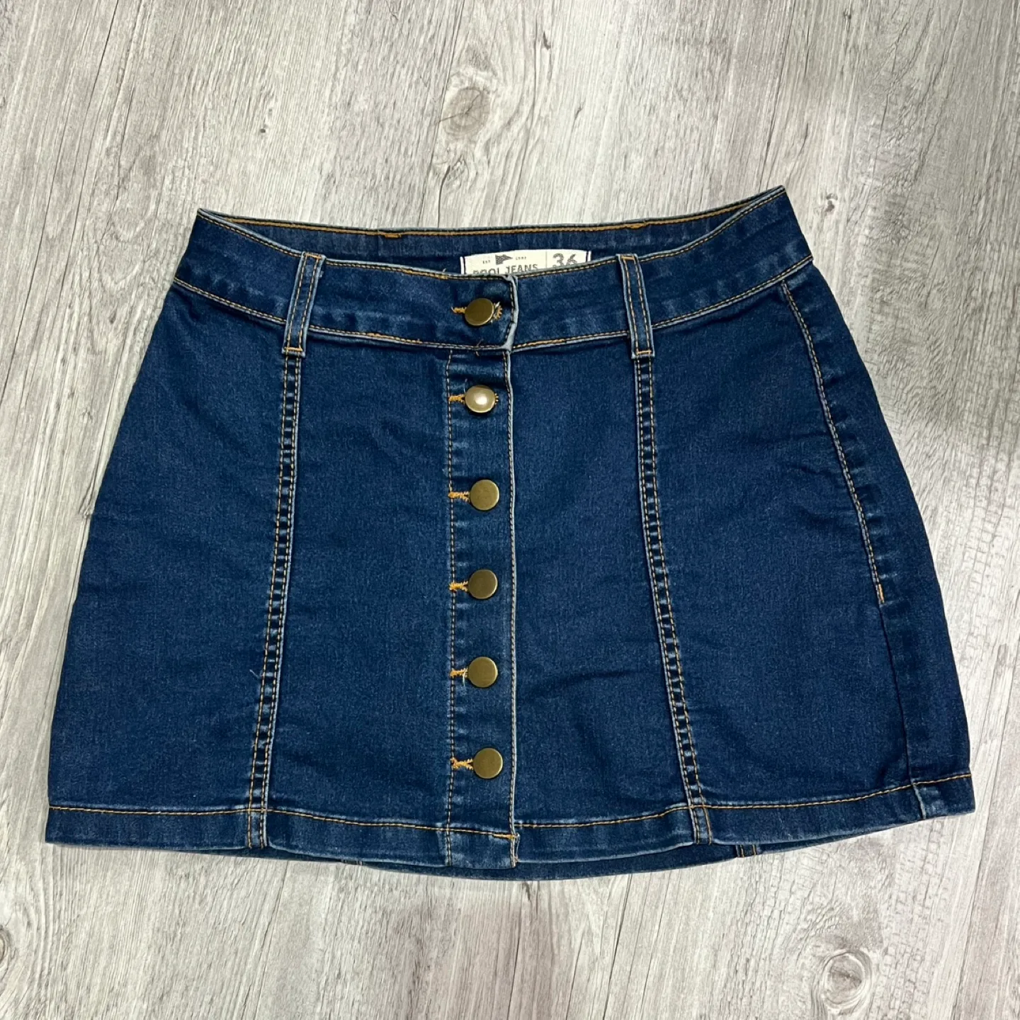 2 Denim Mini Skirts image indicator(2)