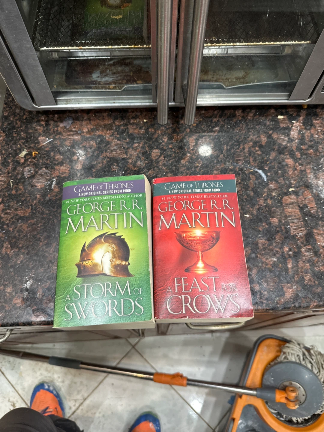 Game of Thrones Books: A Storm of Swords & A Feast for Crows