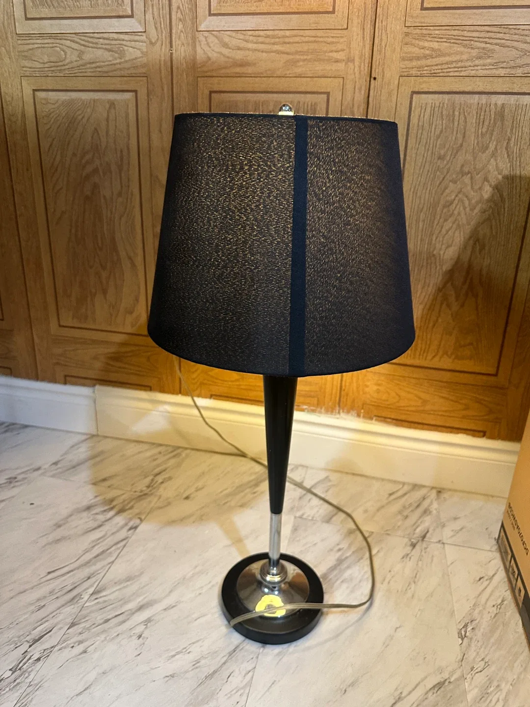 Black Table Lamp