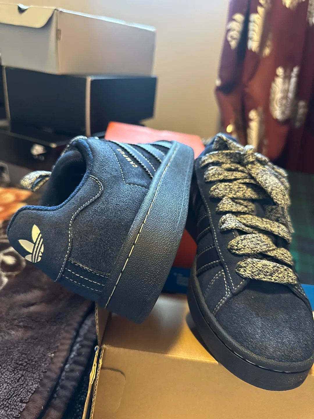 Adidas Campus Sneakers - Navy Blue image indicator(5)