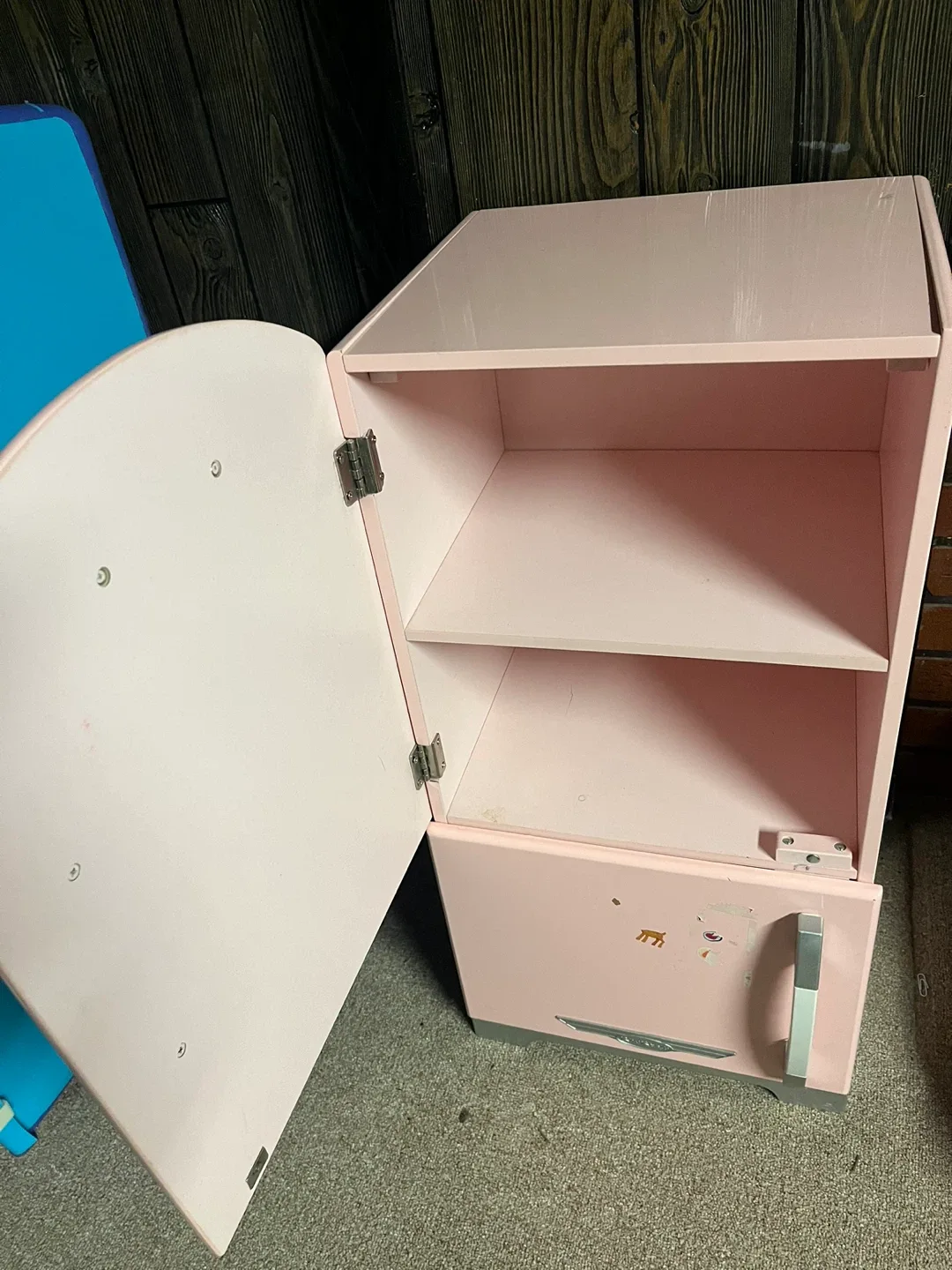 Pink Retro Play Kitchen/Drawer