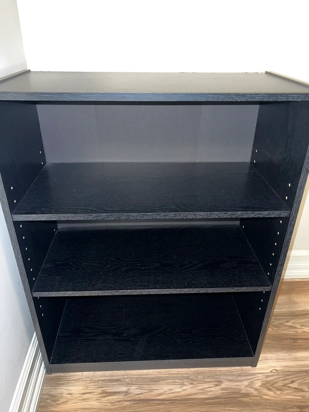 Black Wood Bookshelf image indicator(2)