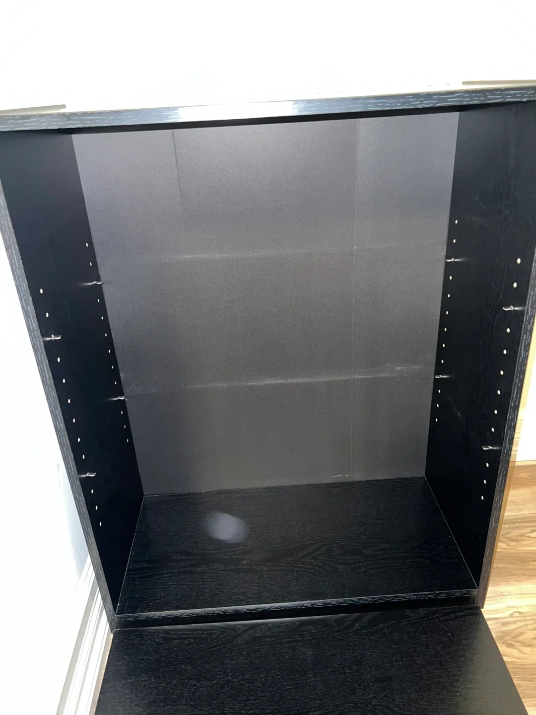 Black Wood Bookshelf image indicator(3)