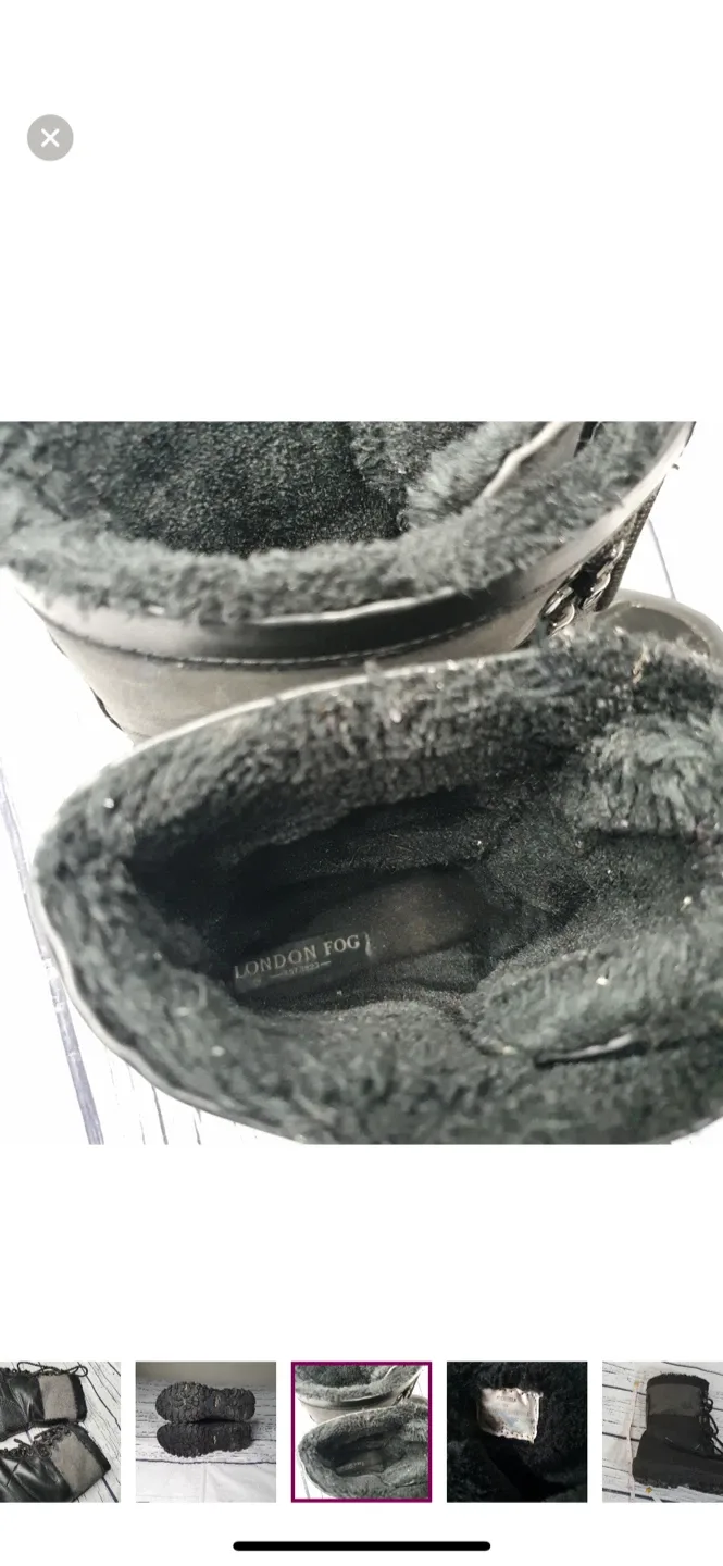 Black Winter Boots image indicator(7)