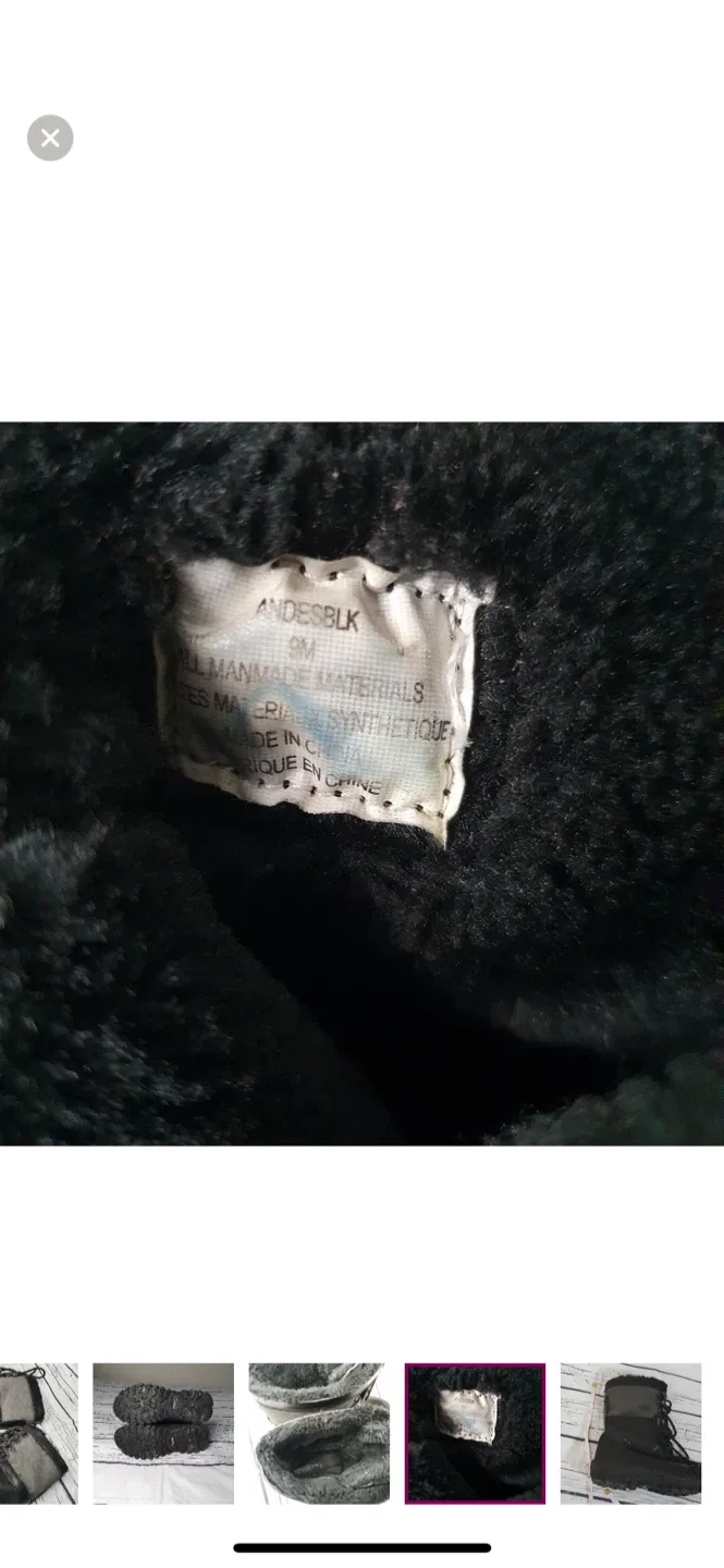 Black Winter Boots image indicator(8)