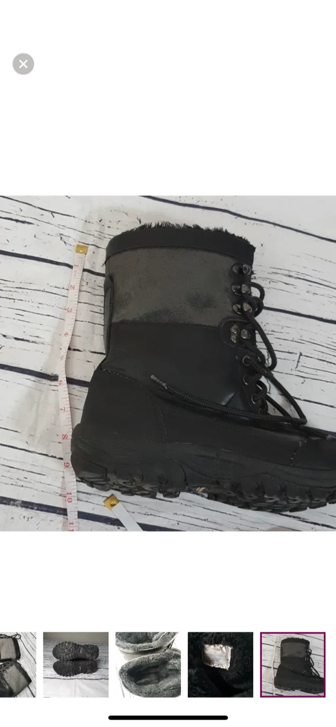 Black Winter Boots image indicator(9)