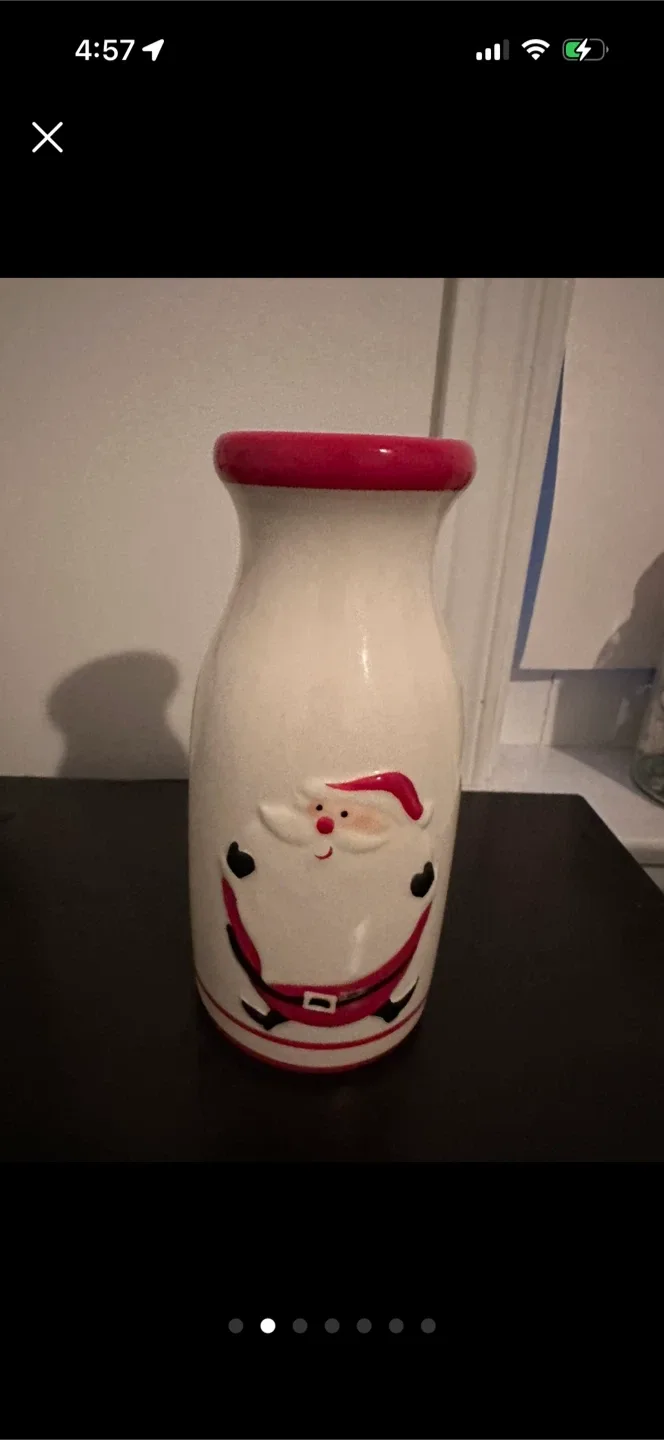 Milk Bottle & Snowman Plate image indicator(2)