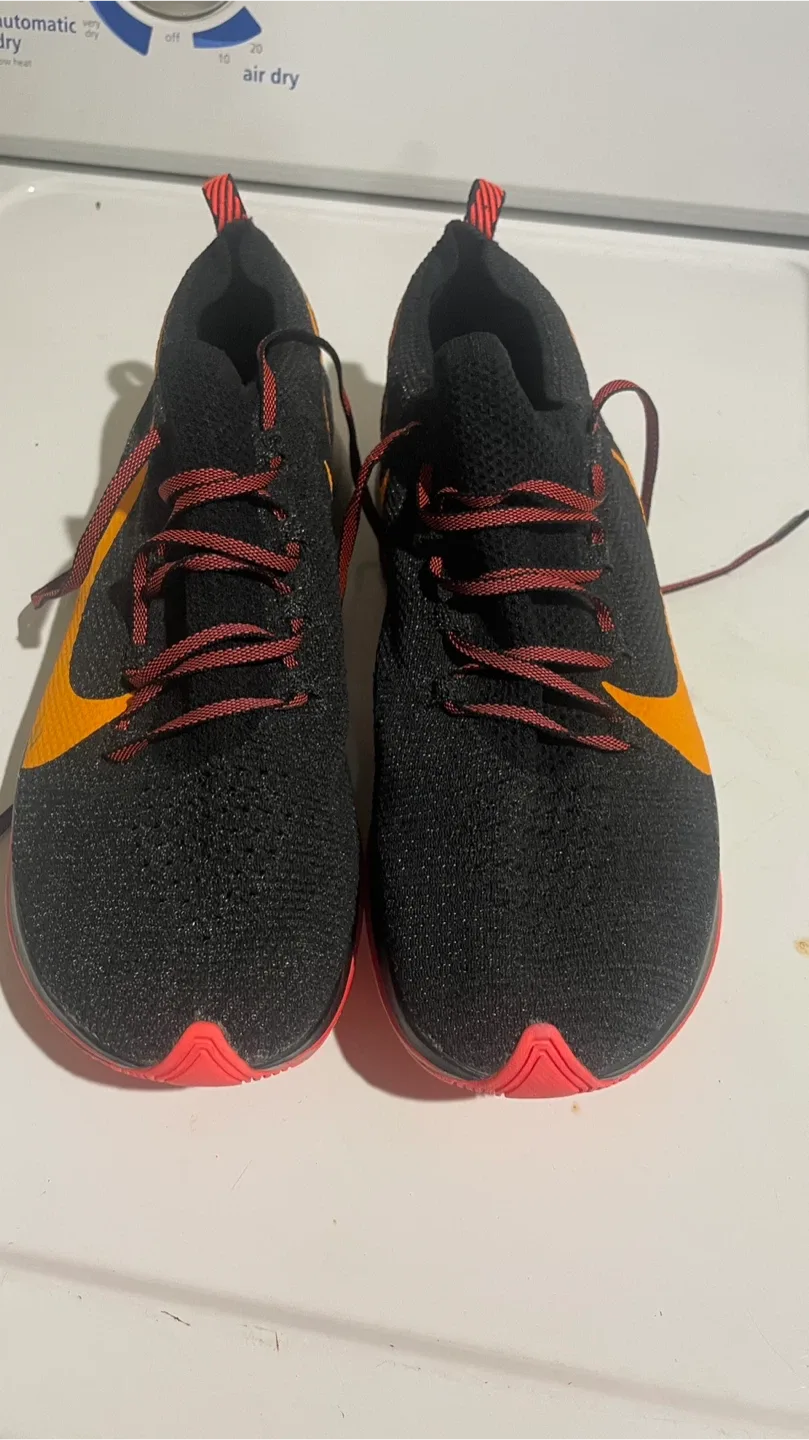 Nike Zoom Fly Running Shoes - Black/Orange, US 10 image indicator(2)