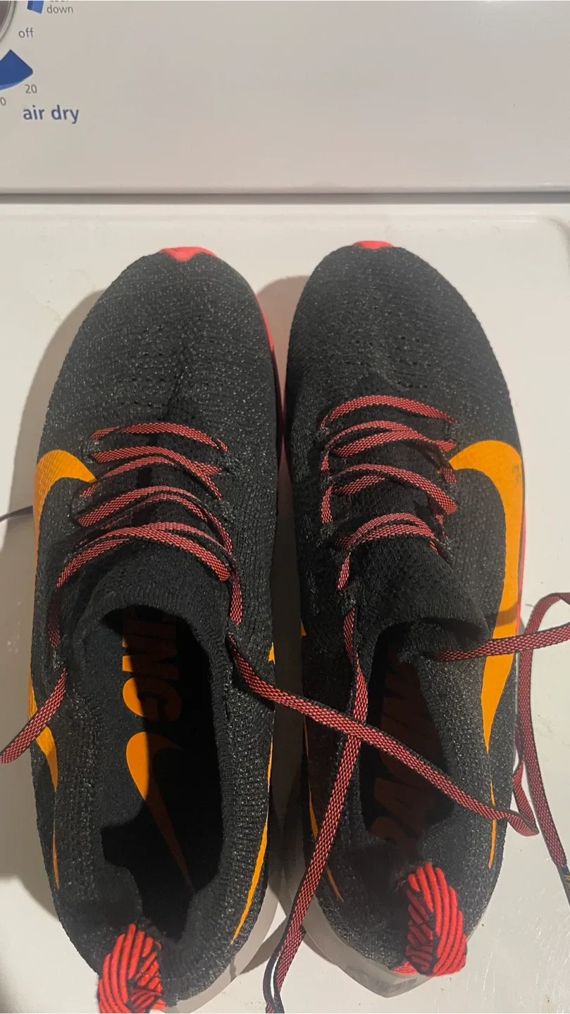 Nike Zoom Fly Running Shoes - Black/Orange, US 10 image indicator(5)