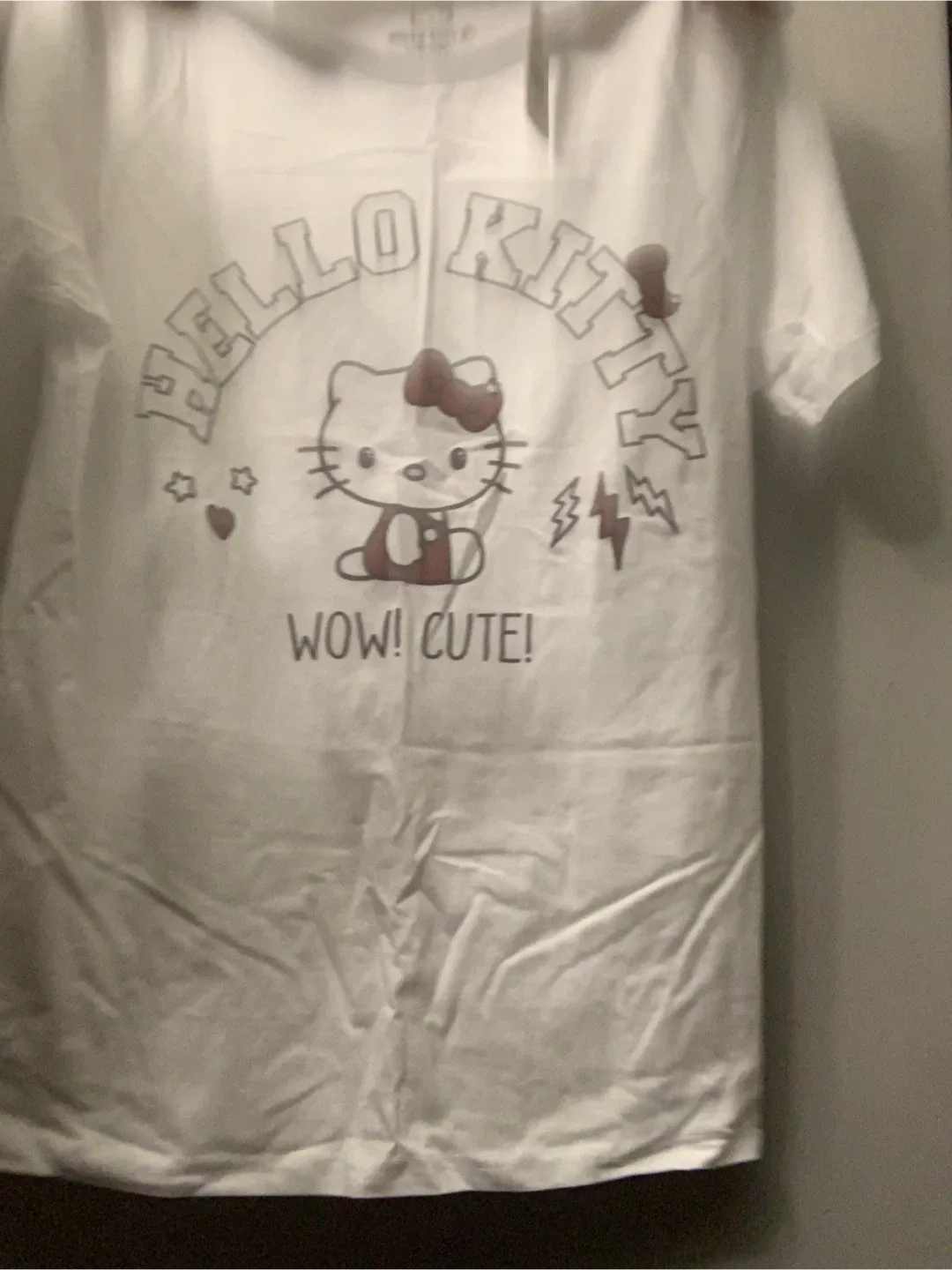 Hello Kitty Sanrio White T-Shirt - M/M image indicator(3)