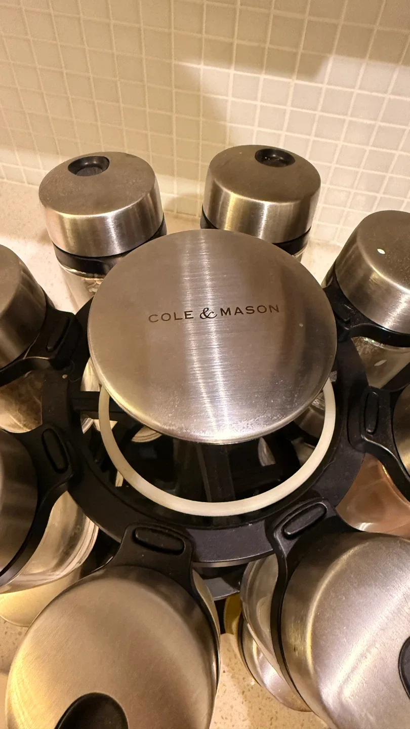 Cole & Mason Spice Rack with Spices image indicator(3)