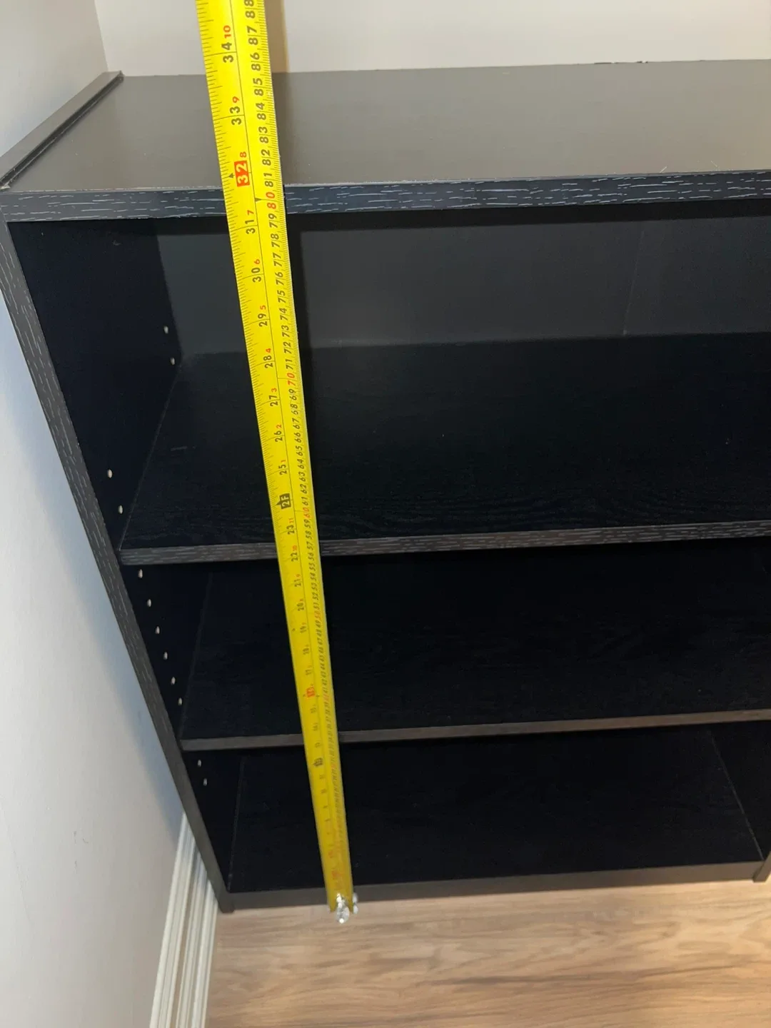 Black Wood Bookshelf image indicator(6)