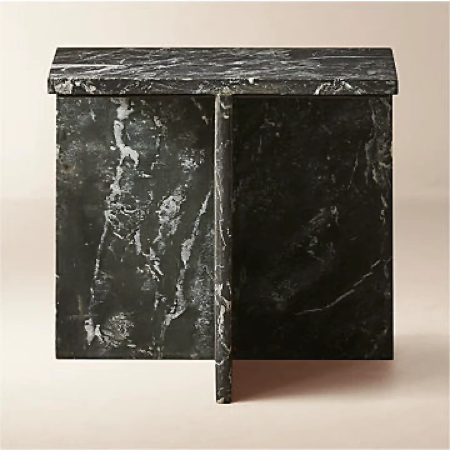CB2 Marble Side Table image indicator(2)