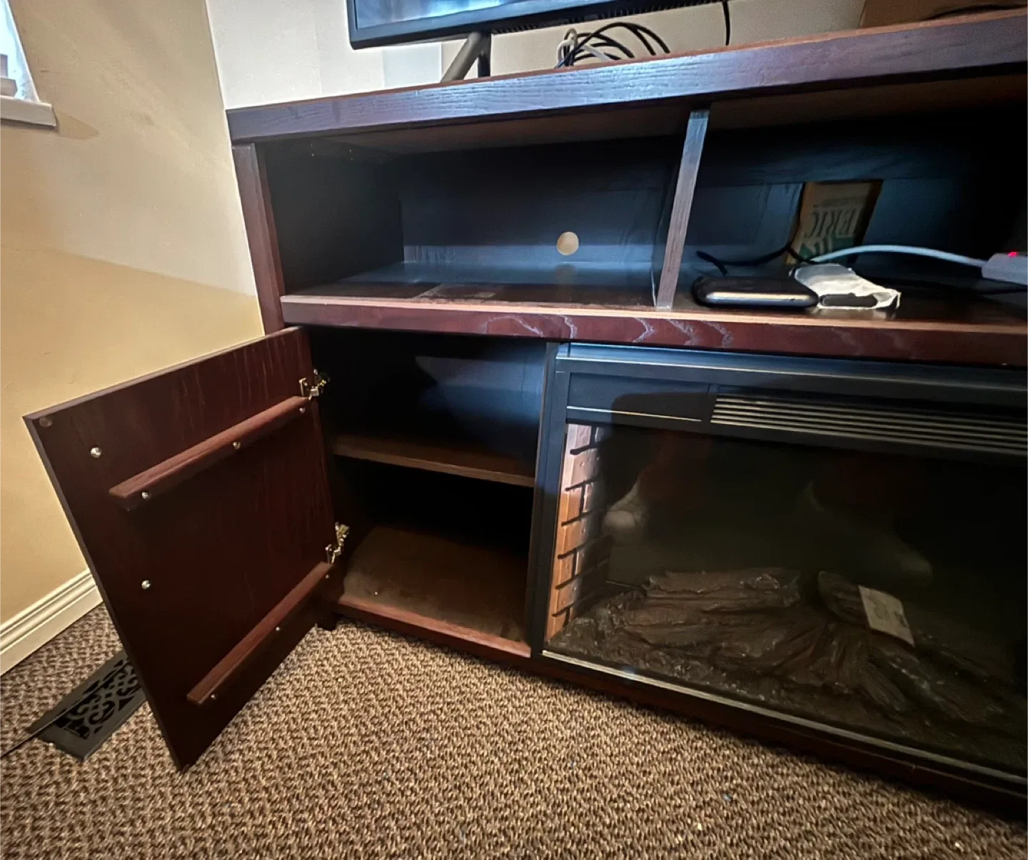 Fireplace TV Stand image indicator(3)