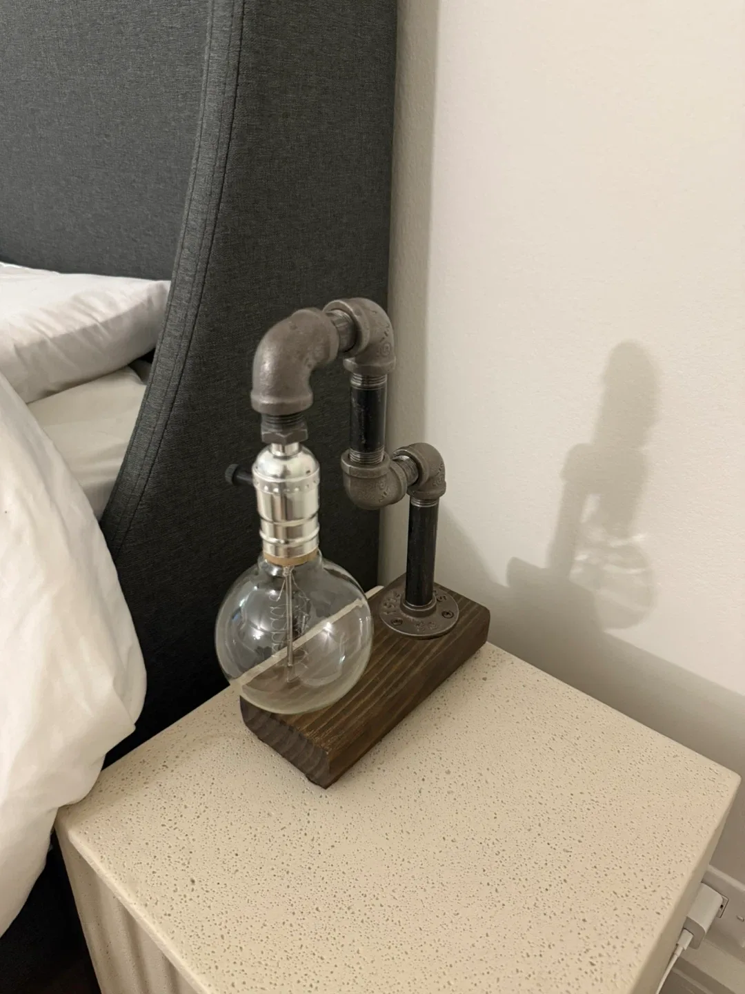 Industrial Pipe Table Lamp image indicator(3)
