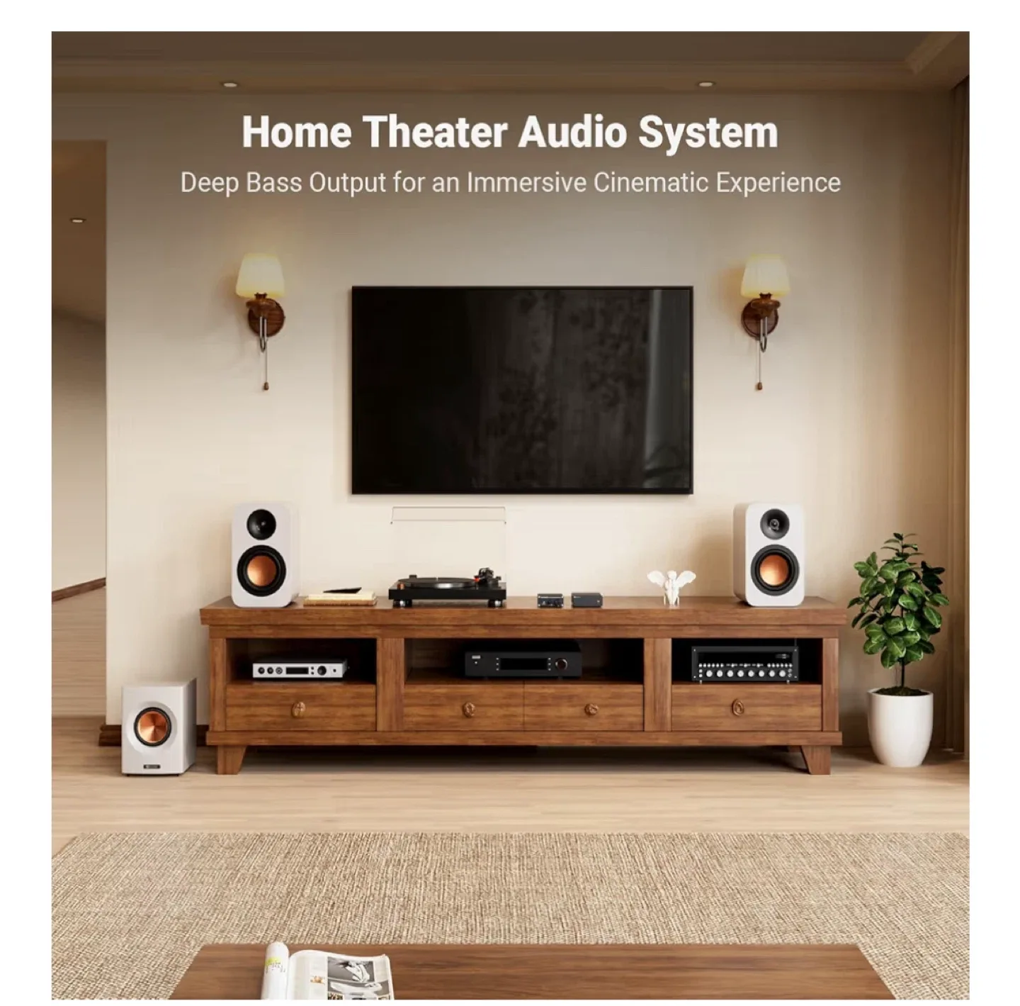 Fosi Audio TP-02 Subwoofer Amplifier image indicator(2)