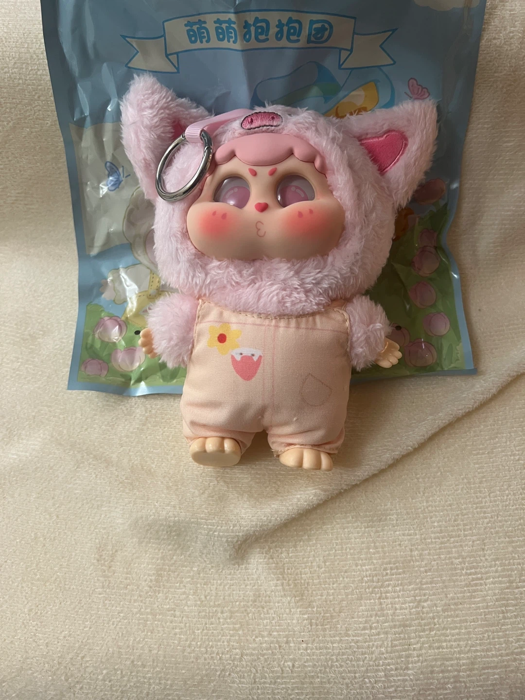 Cute Plush Doll Keychain - Assorted Colours - photo 3