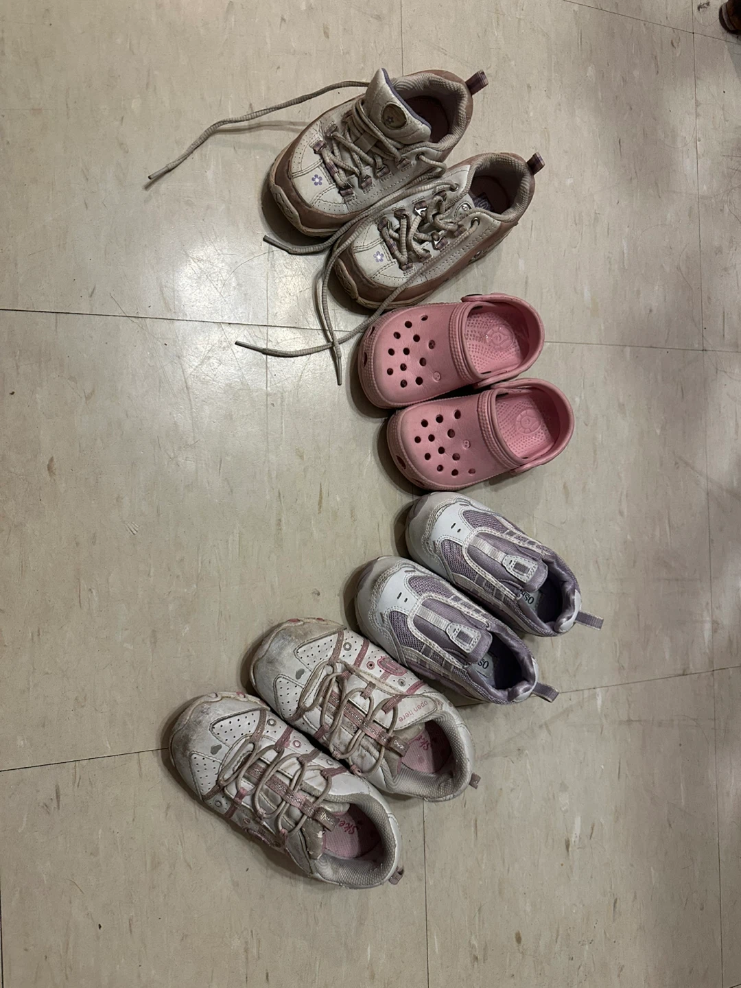 Assorted Kids Shoes - Crocs & Sneakers