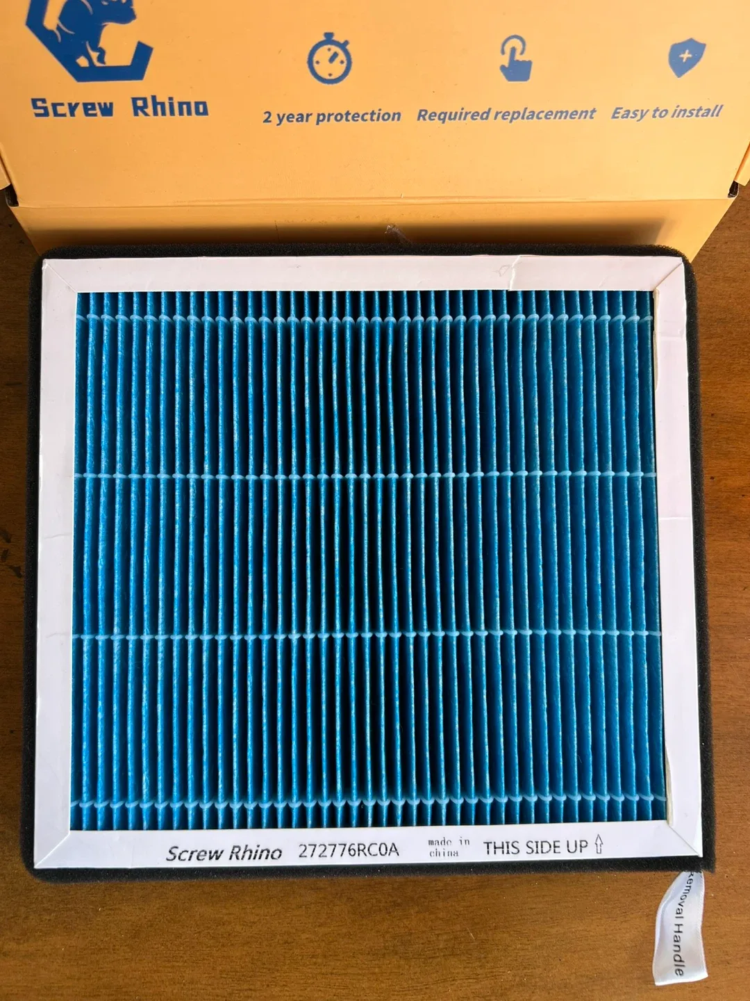 Screw Rhino HEPA Cabin Air Filter - Pure Breeze CF12552 image indicator(2)