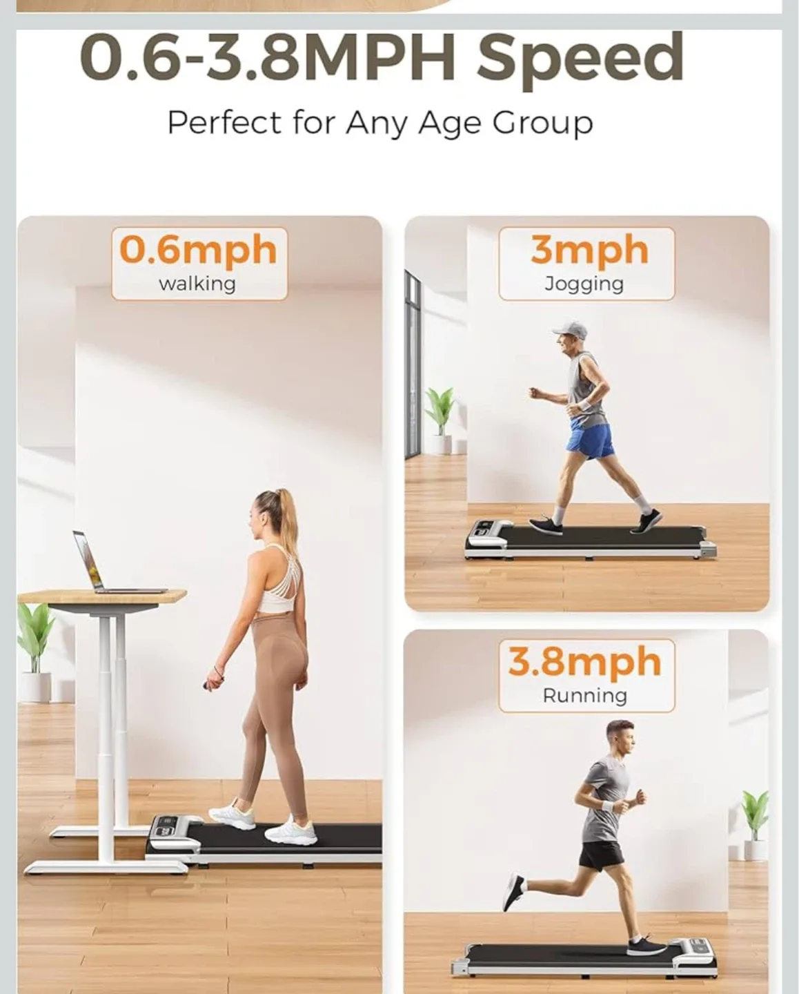 Under Desk Treadmill - Barely Used image indicator(4)