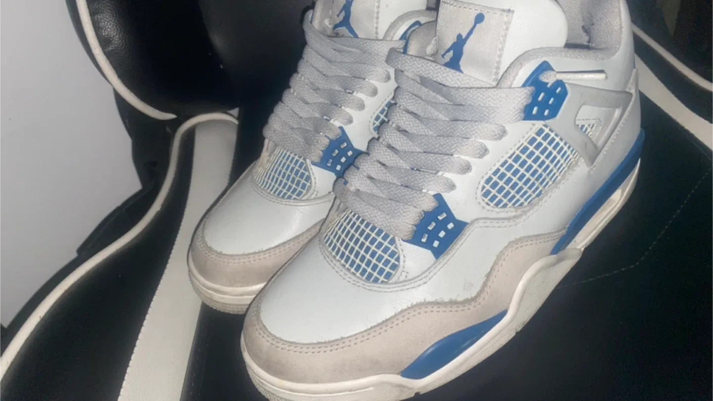 Jordan 4 Retro Military Blue Size US 8