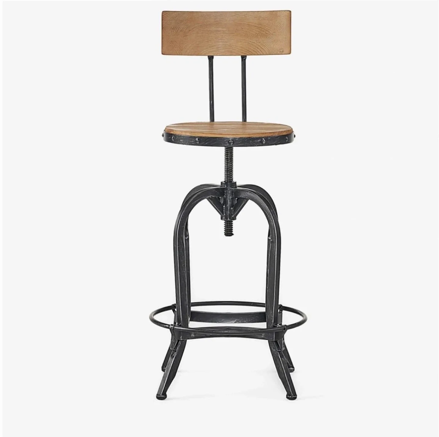 Mercer41 Adjustable Height Swivel Barstool image indicator(5)