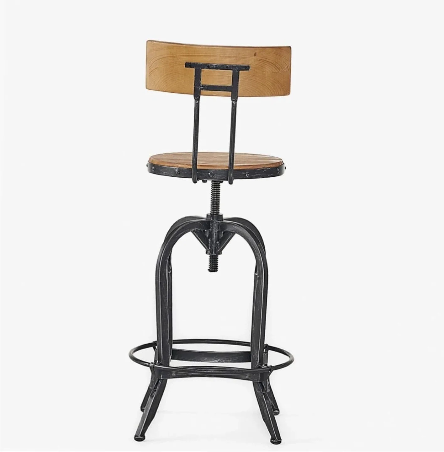 Mercer41 Adjustable Height Swivel Barstool image indicator(6)