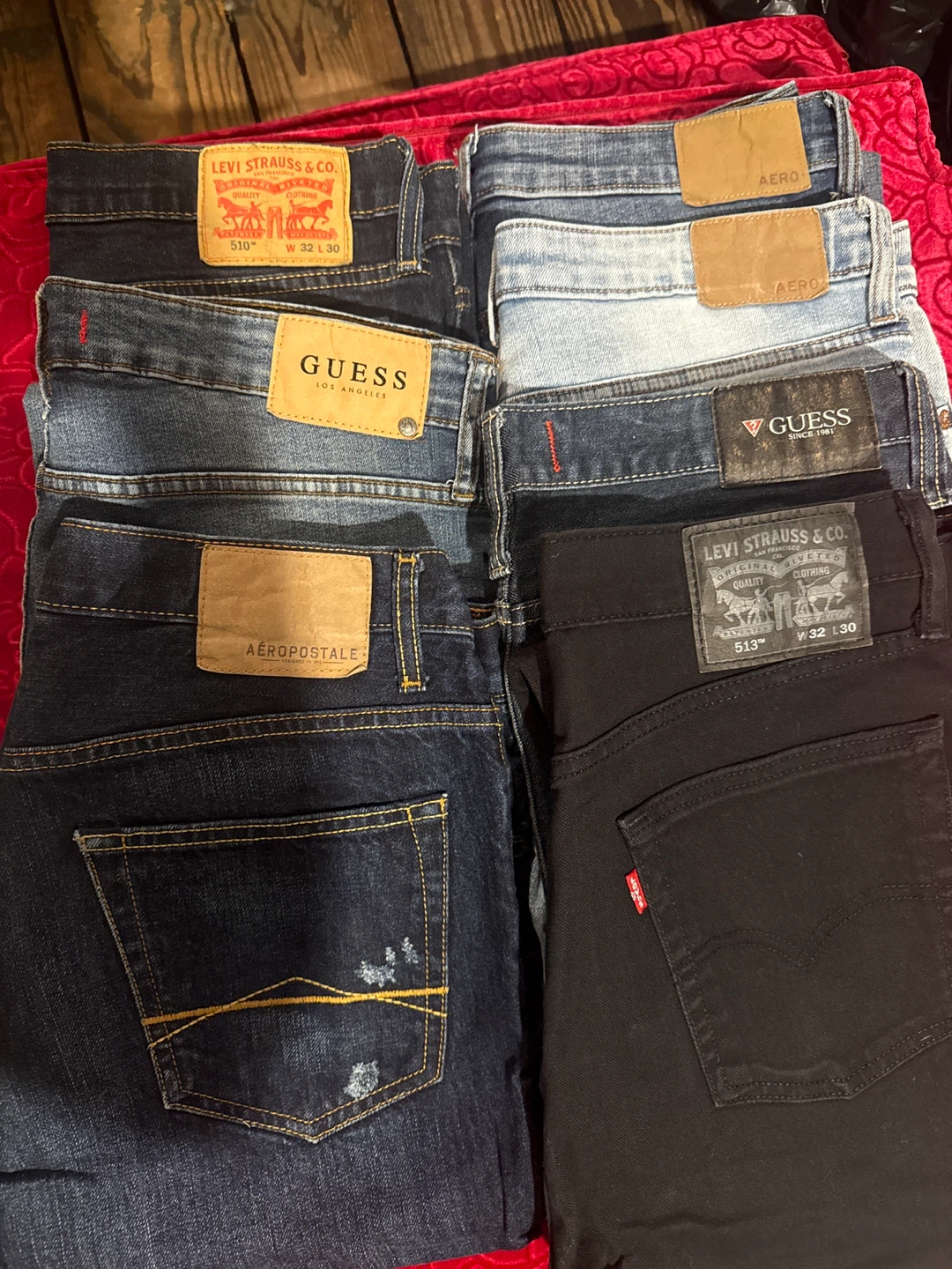 Levi's, Guess, Aeropostale Jeans - Size 32x30