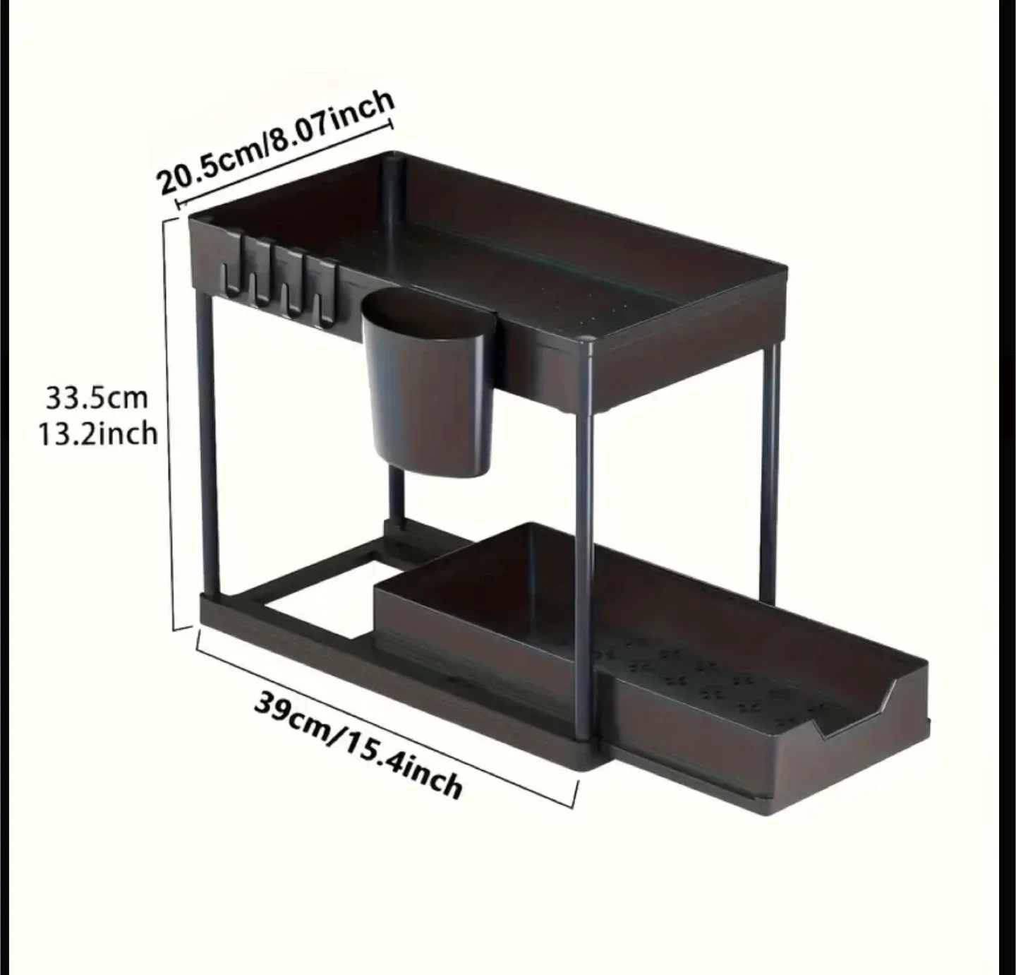 2-Tier pull out Organizer (Brand new in box) image indicator(5)