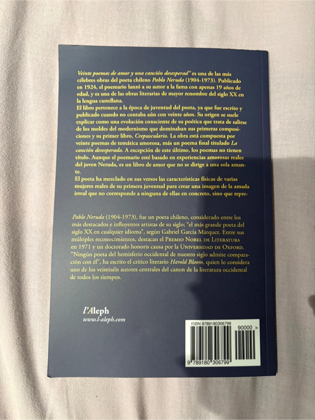 BN Book of Poems by Pablo Neruda - photo 2