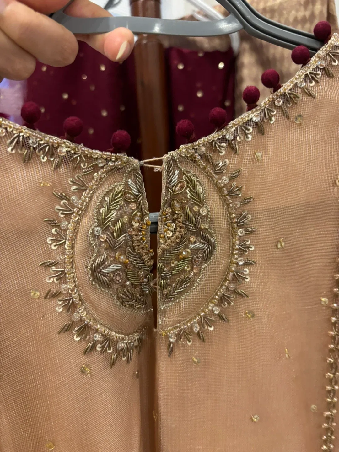 Pakistani Formal Wedding Dress image indicator(9)
