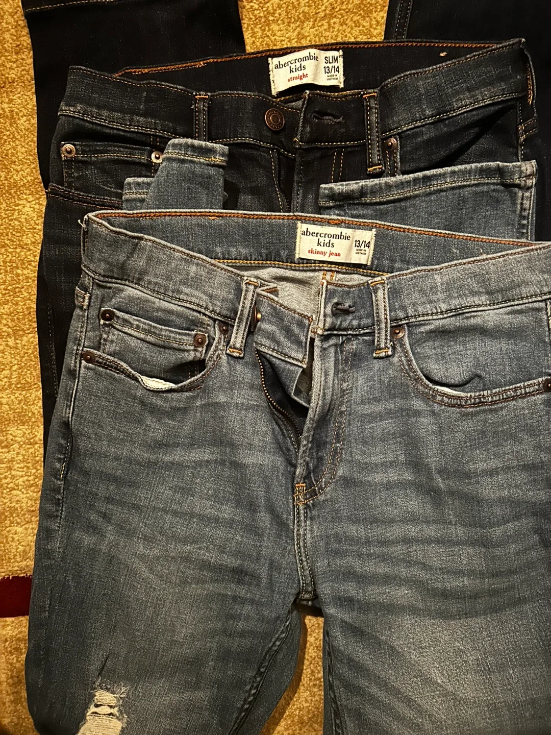 Abercrombie Kids Girls Jeans - Size 13/14 image indicator(4)