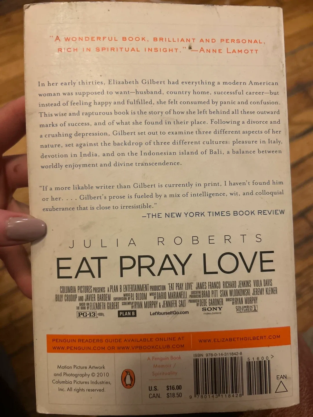 Eat Pray Love by Elizabeth Gilbert image indicator(2)