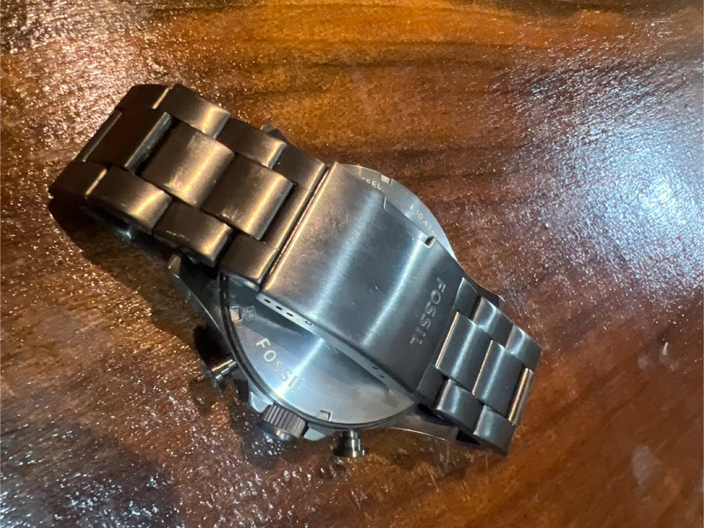 Fossil Men's Stainless Steel Watch image indicator(2)