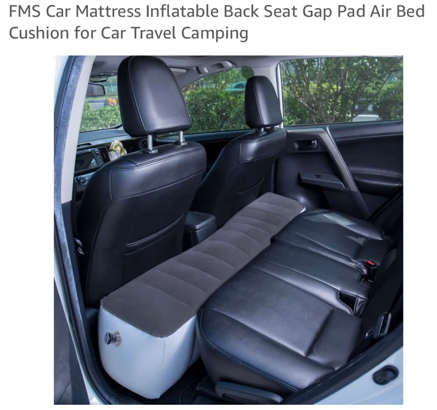 Inflatable Car Mattress Back Seat Gap Pad Air Bed thumbnail