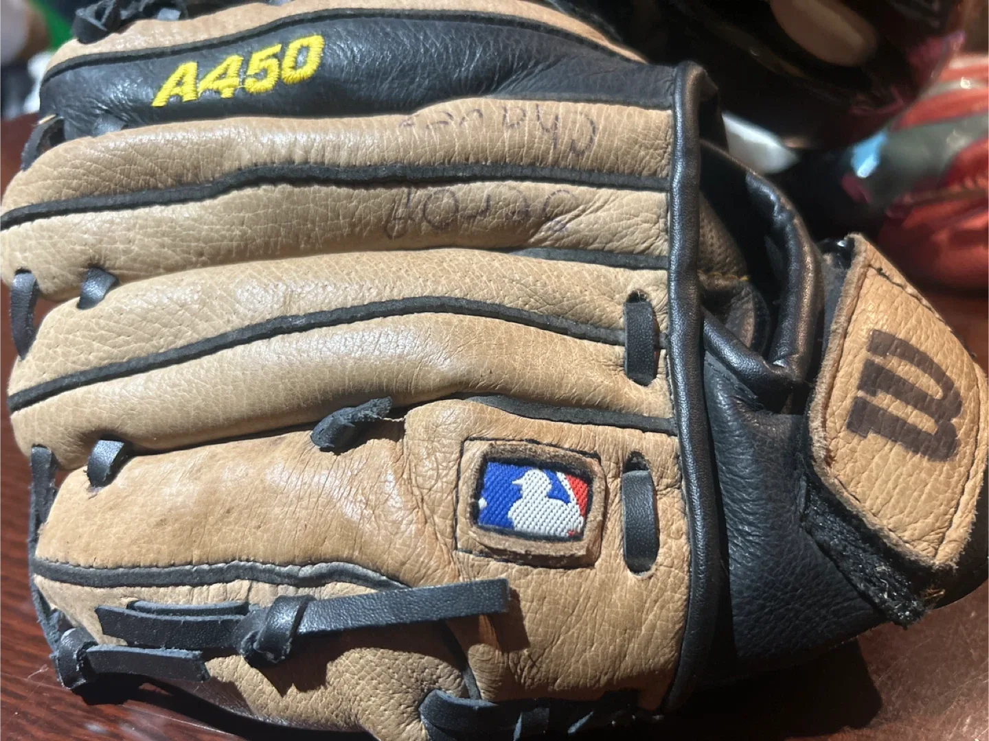 Used Wilson A4450 DS Baseball Glove