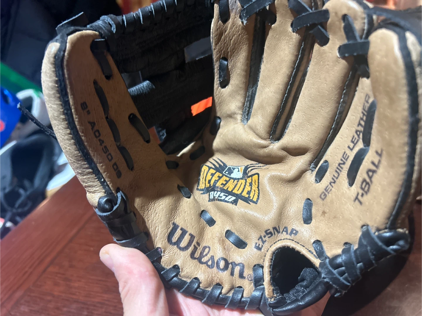 Used Wilson A4450 DS Baseball Glove - photo 2