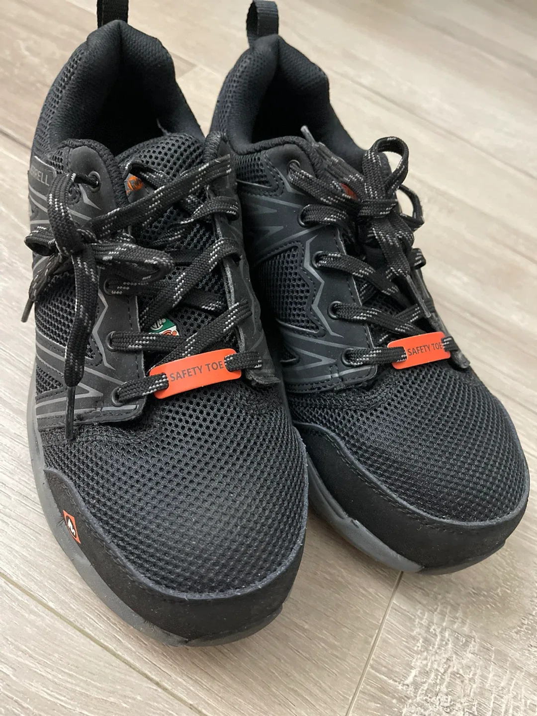 Merrell Safety Toe Shoes - Black, Size 7.5 image indicator(3)