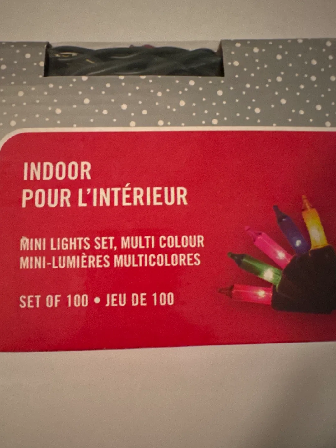 Indoor Mini Lights Set - Multi Colour - 100 lights thumbnail