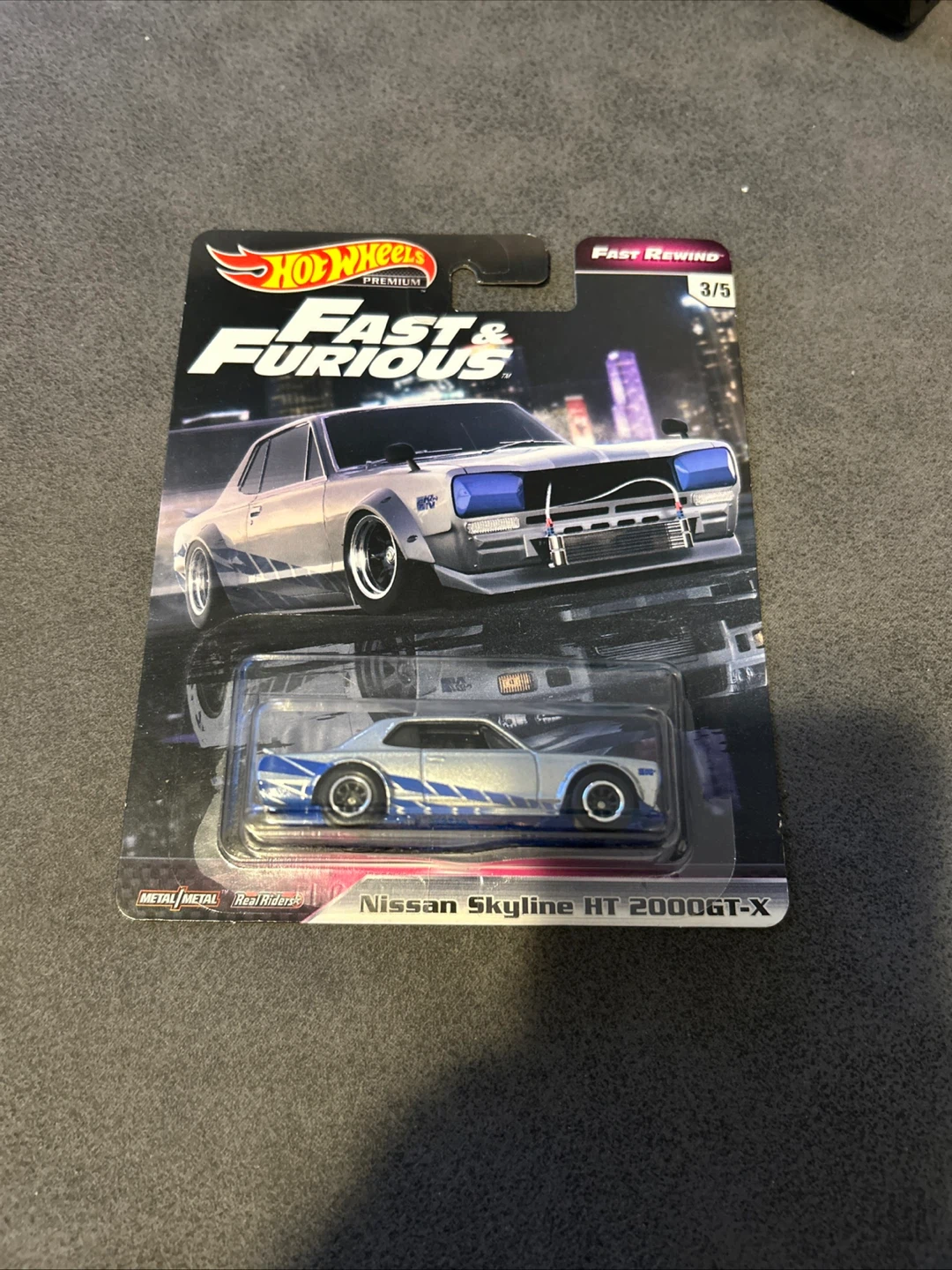 Hot Wheels Premium Fast & Furious Nissan Skyline HT 2000GT-X