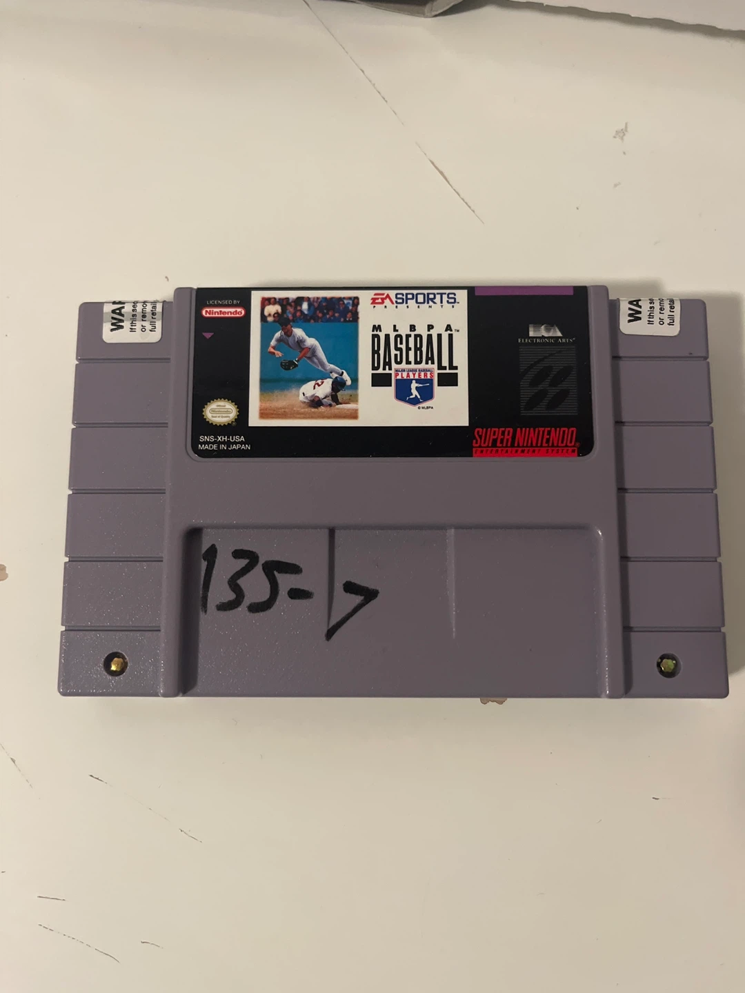 MLBPA Baseball Super Nintendo Game - photo 5