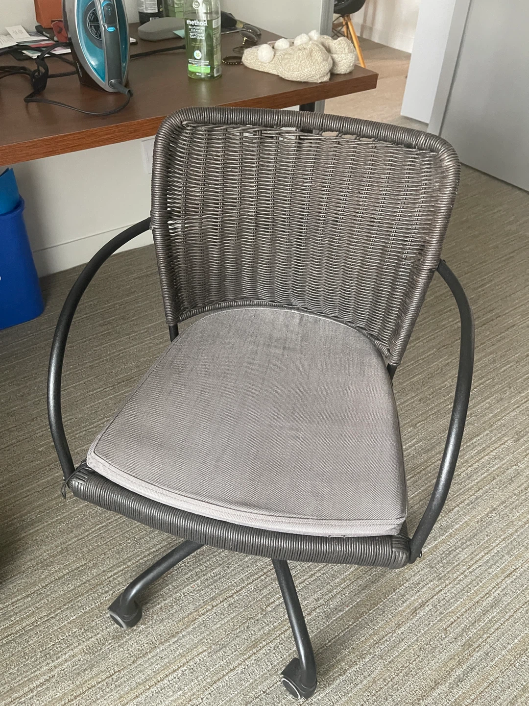 Wicker Office Chair