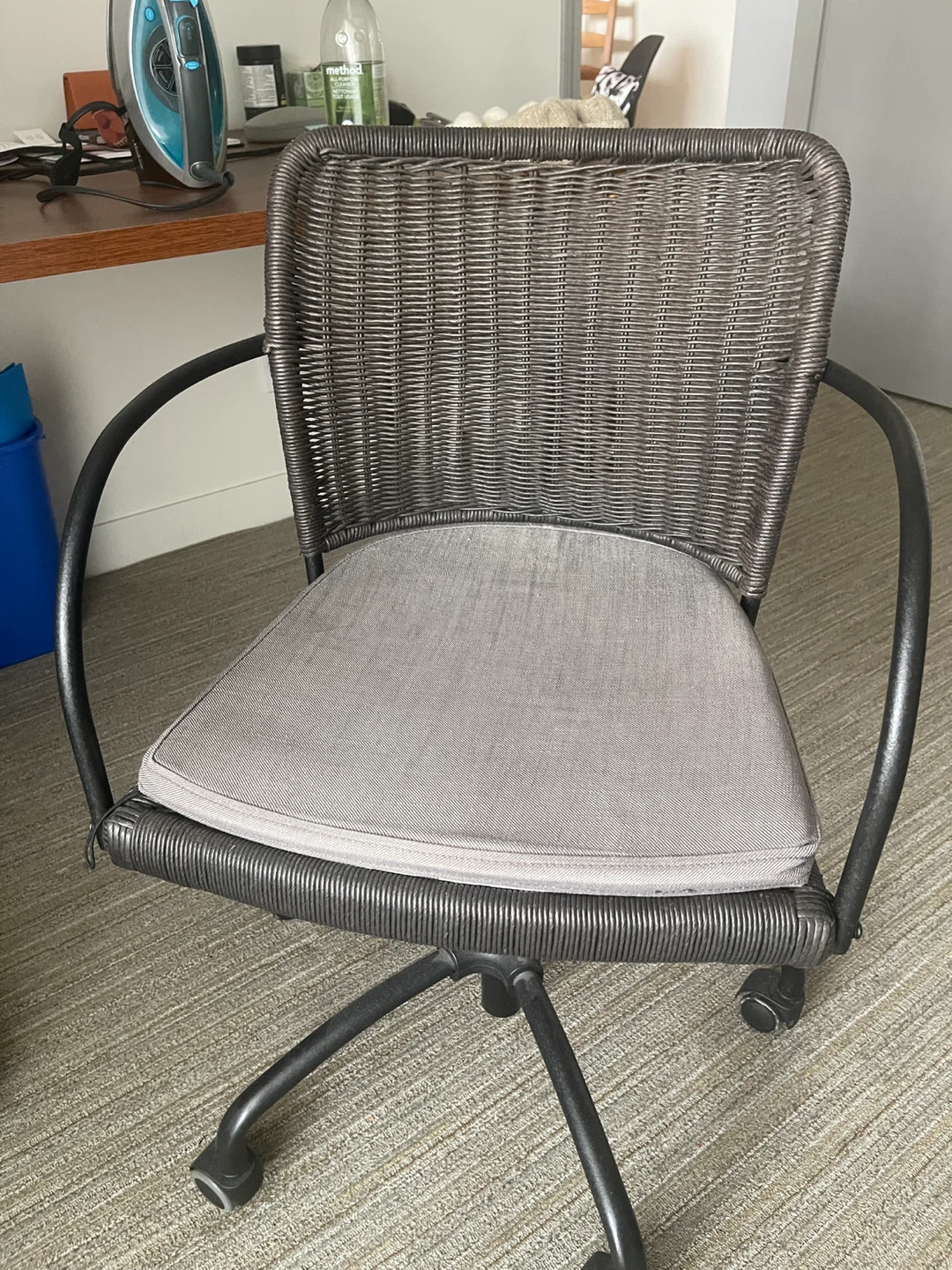 Wicker Office Chair - photo 2