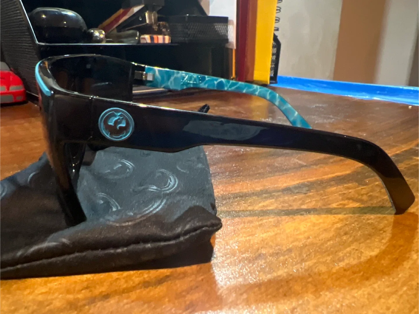 Dragon FAME Sunglasses - Black/Aqua image indicator(2)