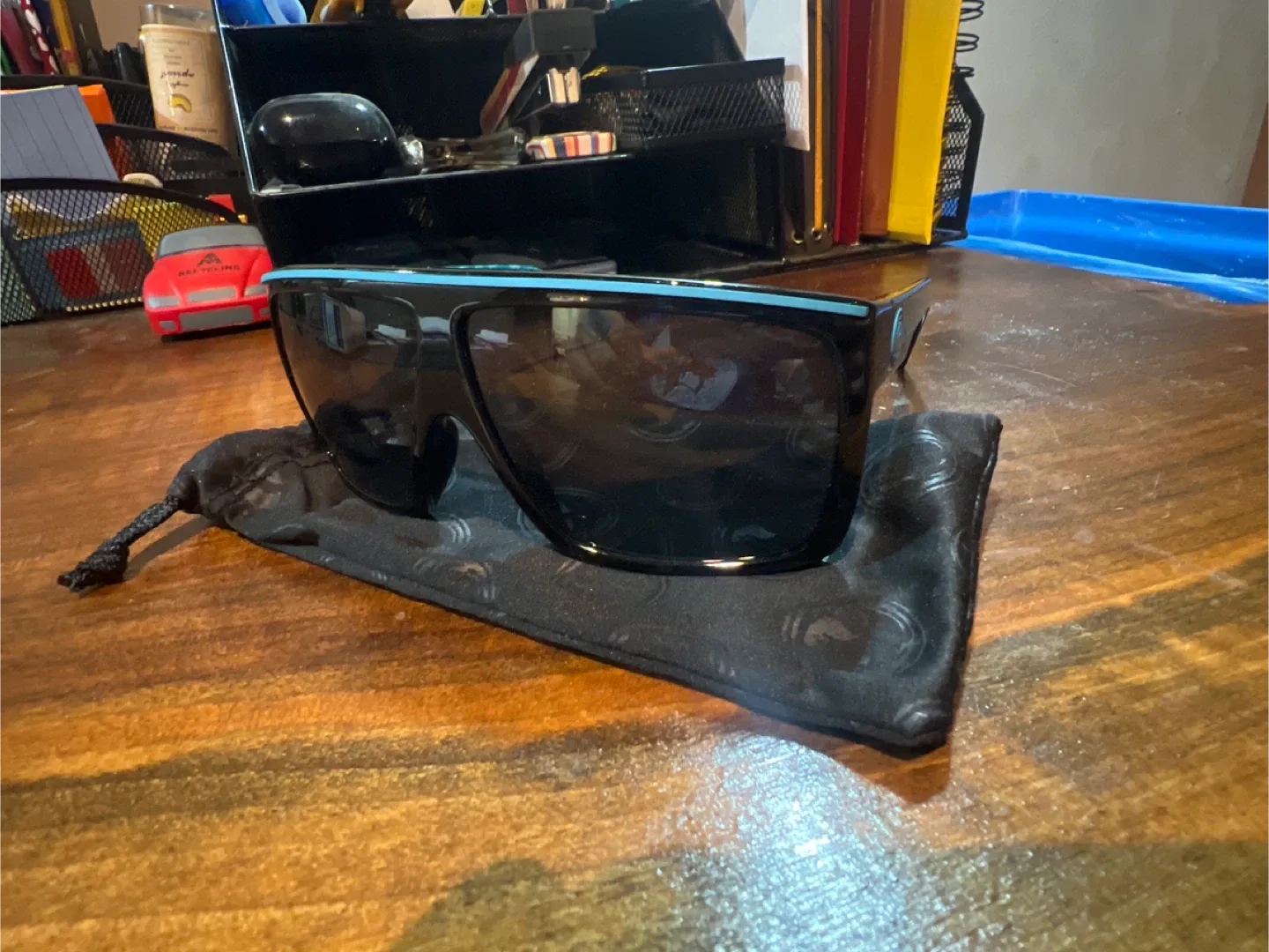 Dragon FAME Sunglasses - Black/Aqua