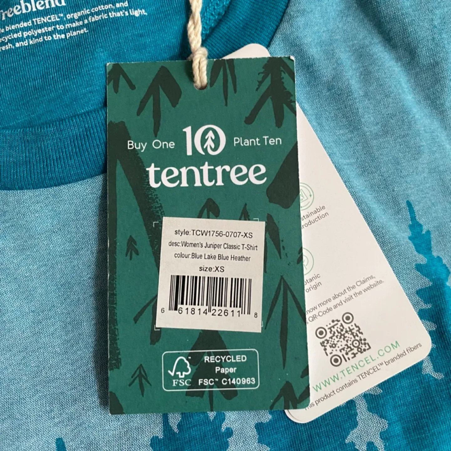 NWT Tentree Juniper Classic T-shirt - Size XS image indicator(4)